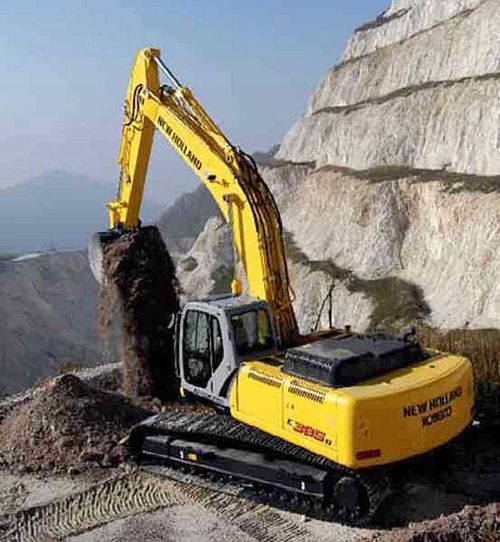 Product picture NEW HOLLAND E385 E385B Crawler Excavator WORKSHOP SERVICE MANUAL
