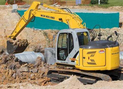 Product picture NEW HOLLAND E135B Crawler Excavator WORKSHOP SERVICE MANUAL