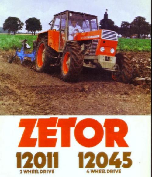 Product picture ZETOR 8011-8045 12011-12045 FACTORY SERVICE MANUAL